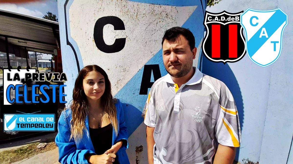 LocosxTemperley's tweet photo. ⚽ LA PREVIA CELESTE

📼 Episodio 2️⃣ año 2️⃣0️⃣2️⃣2️⃣

🙌 Pásate por el @CanalTemperley en YouTube y mirá todo lo que se viene para el partido entre @defeweb 🆚️ @TemperleyOK en el J. Pasquale

🎙🎥 @FGomezbattista, @marturossi y @enzito92
🎞 @danymarrock

💻 https://t.co/fbd6IOpnrT https://t.co/kyTD1uxJbY