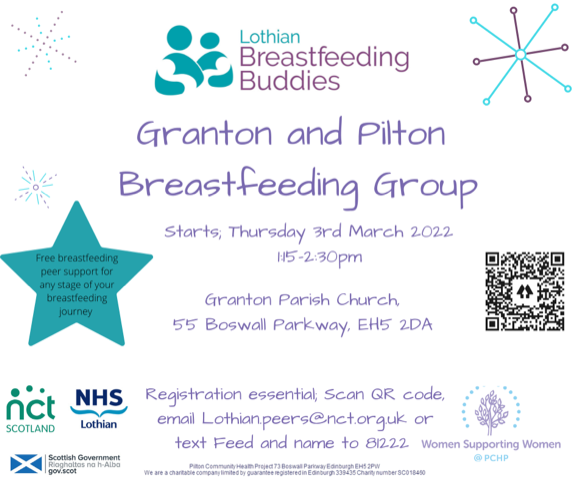 PiltonComHealth's tweet photo. Breastfeeding Buddies Peer-Support Group Starts on Thursday 3rd March at Granton Parish Church, Edinburgh and is lead by @LothianBFB click on their link to join https://t.co/5qhJL91wuX
#breastfeeding
#BreastfeedingSupport
#mums2mums
#WomenSupportingWomen https://t.co/XkuTDVcagQ