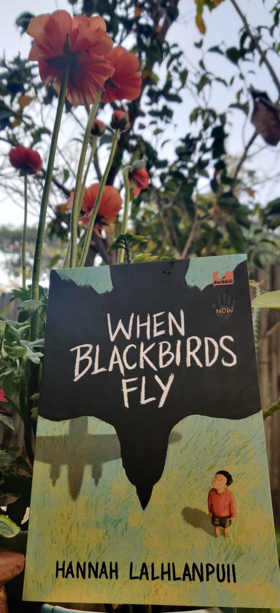 SayoniBasu's tweet photo. A first book by a young new author writing about a war I barely knew about: Hannah Lalhlanpuii's 'When Blackbirds Fly' in the Not Our War series is set against the backdrop of the 1966 bombing of Aizawl by the Indian air force. https://t.co/OgcrYsVsff