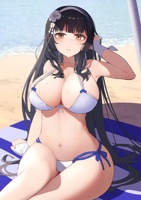 #くそ寒いので水着絵を貼る 