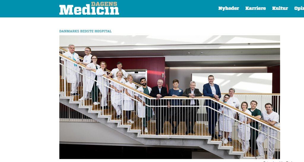 Rigshospitalet (@rigshospitalet) on Twitter photo Rigshospitalet er for første gang kåret som "Danmarks bedste hospital" i den årlige rangering fra <a href="/DagensMedicinDK/">Dagens Medicin</a>. Alle de største universitetshospitaler lå tæt. bit.ly/3I0dZjj #sundpol Rigshospitalet er for første gang kåret som "Danmarks bedste hospital" i den årlige rangering fra <a href="/DagensMedicinDK/">Dagens Medicin</a>. Alle de største universitetshospitaler lå tæt. bit.ly/3I0dZjj #sundpol