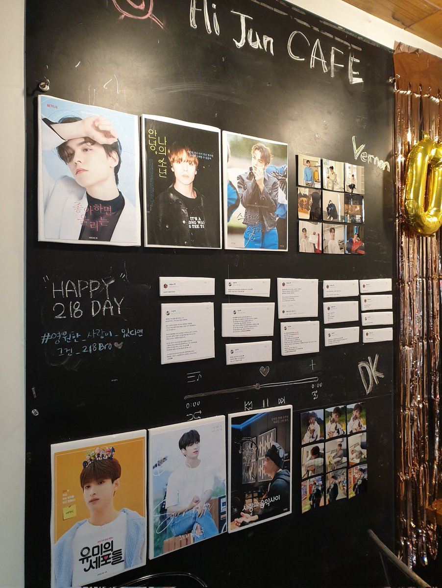 woozi2s's tweet photo. 🐰🐻‍❄️하이준 카페

생일 당일만큼 부푼 마음으로 하이준카페에 갔습니다! 가자말자 너무 아기자기하게 꾸며놓은거보고 기절..특전들도 진짜 취격이였습니다 영화포스터들도 짱이였습니다 감사합니다!

#영원한_사랑이_있다면_그건_218BRO https://t.co/wrned9biN2