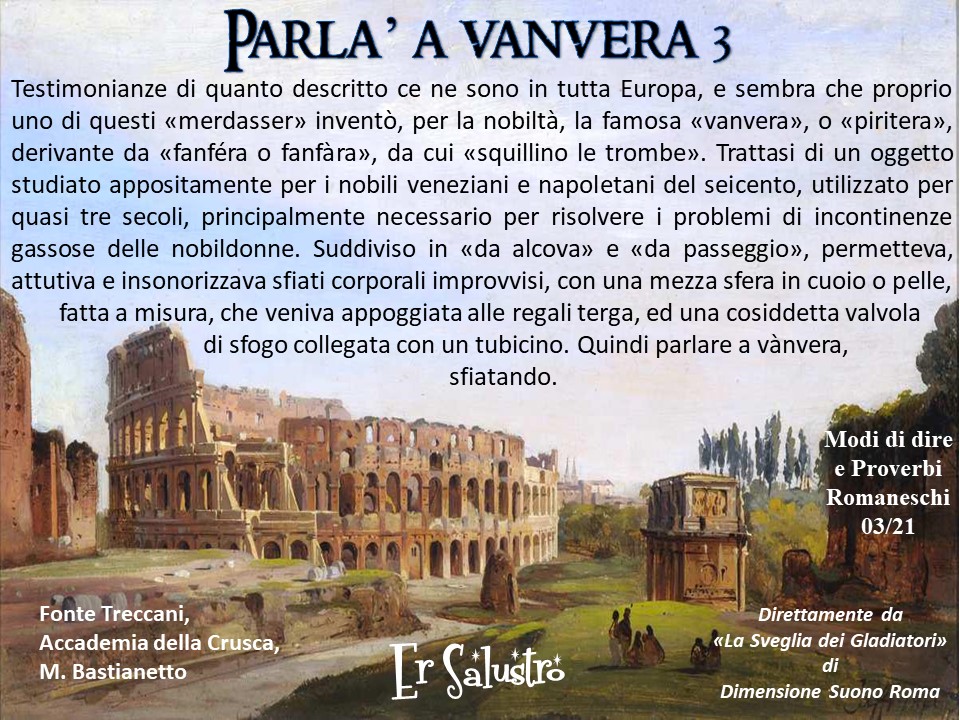 poggiamorella60's tweet photo. E che nun ze dica 'n giro che Er Salustro parla solo de dialetto, vordi' propo che parlate a vvanvera...
#vanvera #ersalustro https://t.co/xLZaRreOty