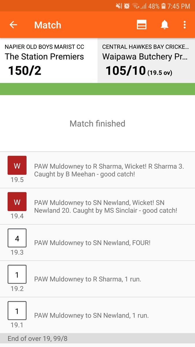 Napier OBM Cricket tweet media