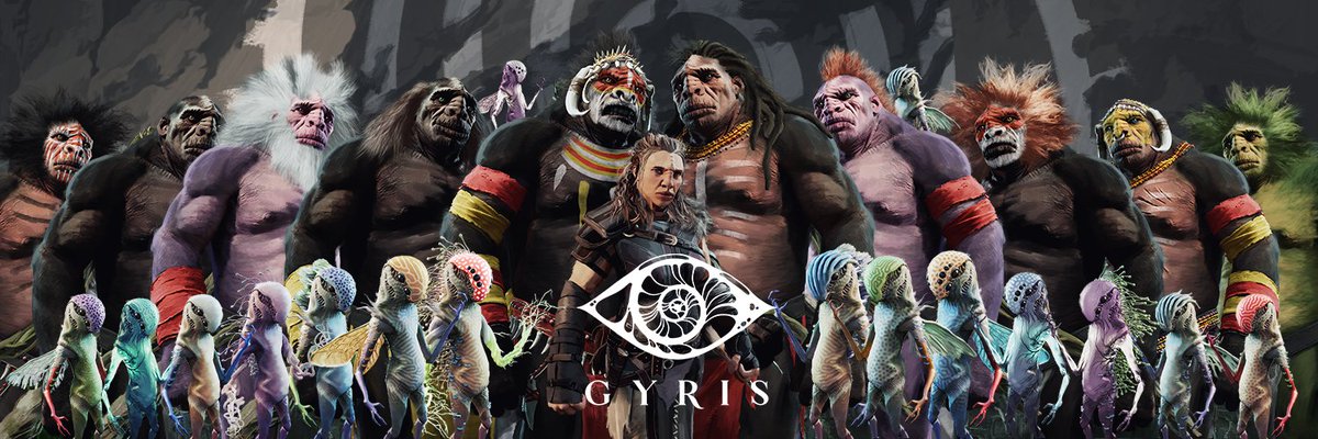 TheEndlessEye's tweet photo. Gyris is coloured as richly as Earth with variation and difference. The Genesis drop will reveal four Genus of Gyris, the Peoples of the Bura, the Minjierri, Dharwar and the Mara. https://t.co/66NfPatFzD