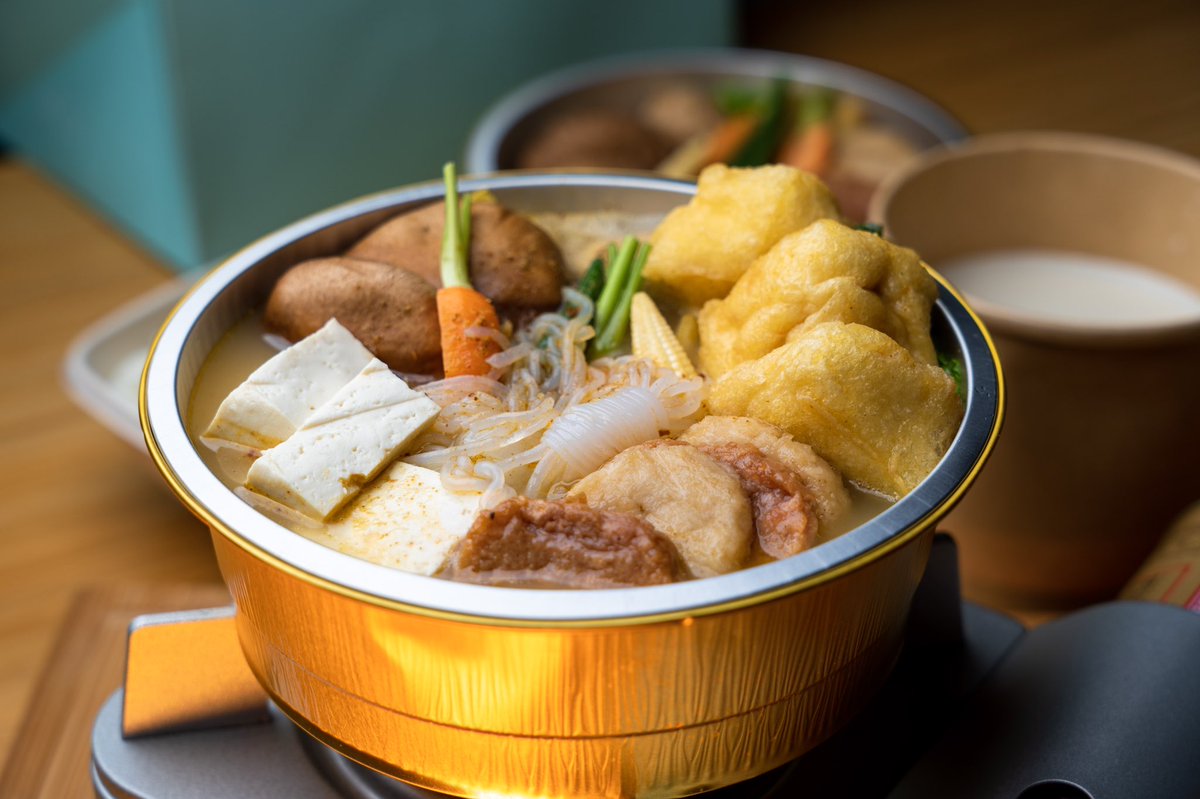 Who says hotpot can’t go vegan ? #greencommon <a href="/OmniPork/">OmniPork</a> <a href="/GreenMondayIntl/">Green Monday</a> #happycow <a href="/HappyCow/">HappyCow</a>