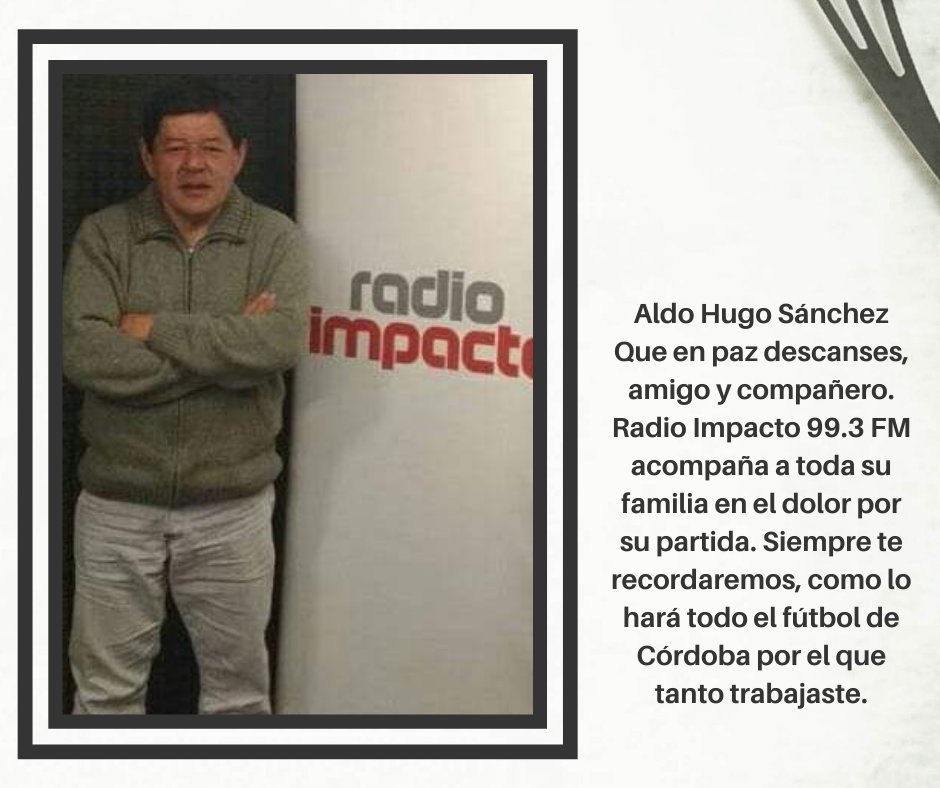 Que en paz descanses, amigo.