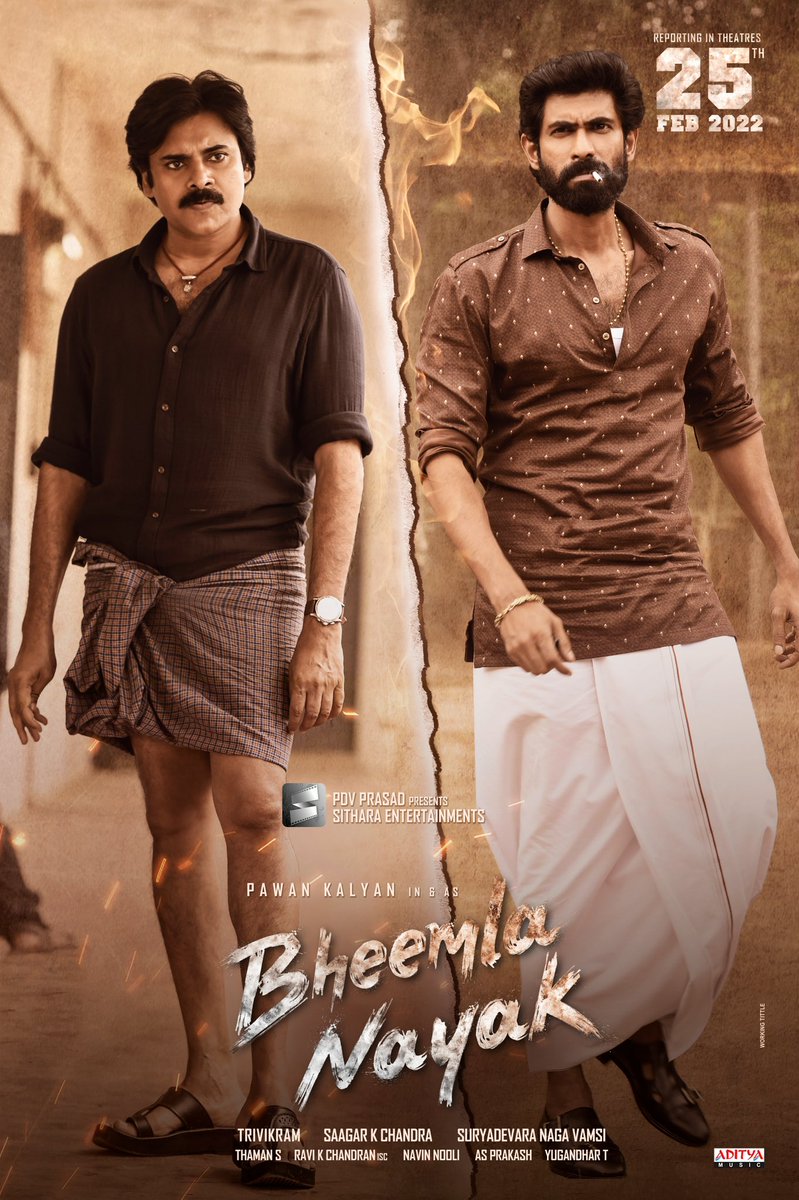 Saagar K Chandra (@saagar_chandrak) on Twitter photo #BheemlaNayak TRAILER STORM is coming!! 🔥
Stay glued🤩
#BheemlaNayakOnFeb25th
<a href="/PawanKalyan/">Pawan Kalyan</a> <a href="/RanaDaggubati/">Rana Daggubati</a> #Trivikram <a href="/MenenNithya/">Nithya Menen</a> <a href="/MusicThaman/">thaman S</a> <a href="/iamsamyuktha_/">Samyuktha</a> <a href="/dop007/">ravi k. chandran</a> <a href="/NavinNooli/">Navin Nooli</a> <a href="/vamsi84/">Naga Vamsi</a> <a href="/SitharaEnts/">Sithara Entertainments</a> <a href="/adityamusic/">Aditya Music</a> #BheemlaNayak TRAILER STORM is coming!! 🔥
Stay glued🤩
#BheemlaNayakOnFeb25th
<a href="/PawanKalyan/">Pawan Kalyan</a> <a href="/RanaDaggubati/">Rana Daggubati</a> #Trivikram <a href="/MenenNithya/">Nithya Menen</a> <a href="/MusicThaman/">thaman S</a> <a href="/iamsamyuktha_/">Samyuktha</a> <a href="/dop007/">ravi k. chandran</a> <a href="/NavinNooli/">Navin Nooli</a> <a href="/vamsi84/">Naga Vamsi</a> <a href="/SitharaEnts/">Sithara Entertainments</a> <a href="/adityamusic/">Aditya Music</a>