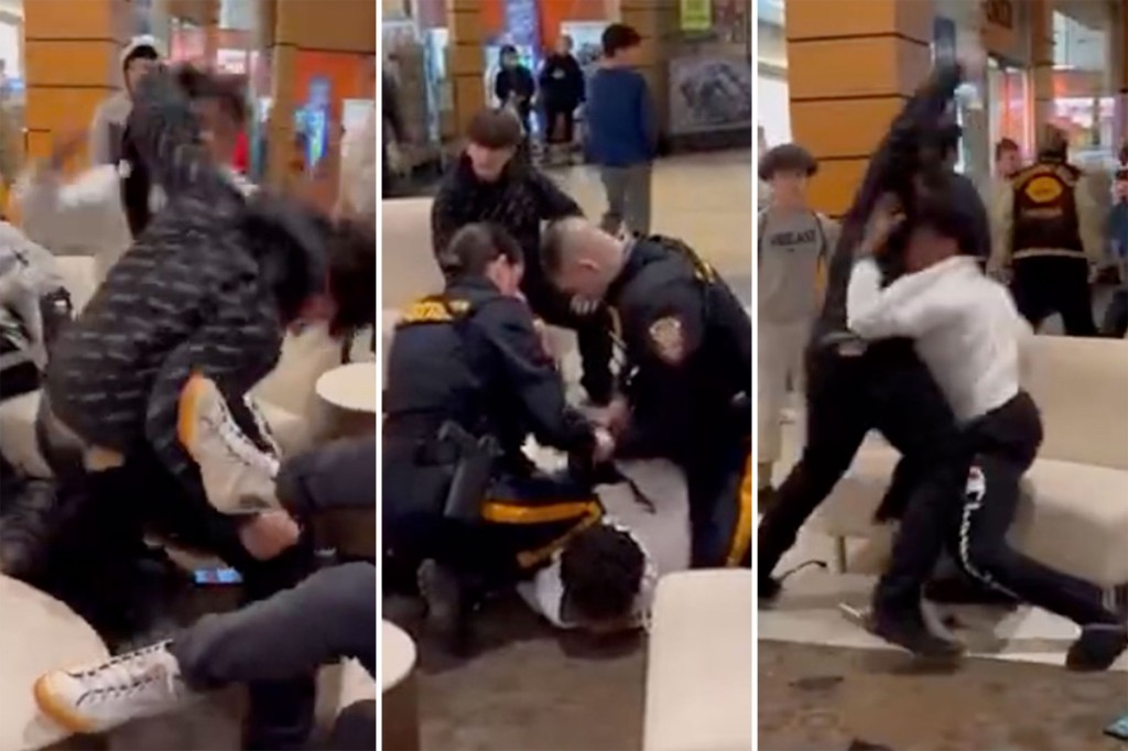 NJ police under fire after cuffing black teen in mall fight as white teen watches the show down https://t.co/2vS3C0VHk3 https://t.co/FW28J3b7kt