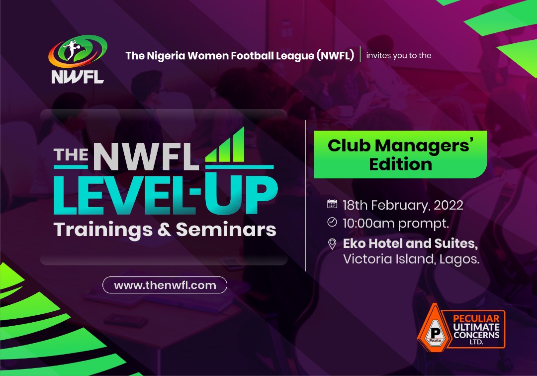 TheNWFL's tweet image. The @TheNWFL Level-Up  Seminar For Club Managers Holds Today At The @EkoHotels &amp;amp; Suites, Victoria Island, Lagos. 

#NWFLLevelUpSeminar
#NWFLEvolve.