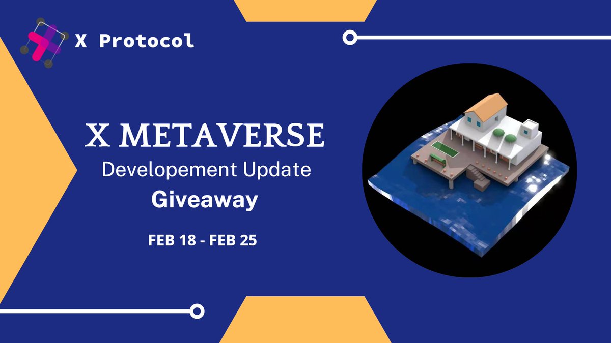 X_Protocol_'s tweet photo. To celebrate the significant #XMetaverse developement update🧑‍🚀&amp; our Discord group establishment (https://t.co/MdagVxMpIX)

We are holding a #NFT #Giveaway event 💎
🔹10 Winners will be chosen by lottery 
🔹Prize : 10 X Metaverse Wild Land NFT 

🪙Venue: https://t.co/ZKZPHlqWT7 https://t.co/oNu41iCYan