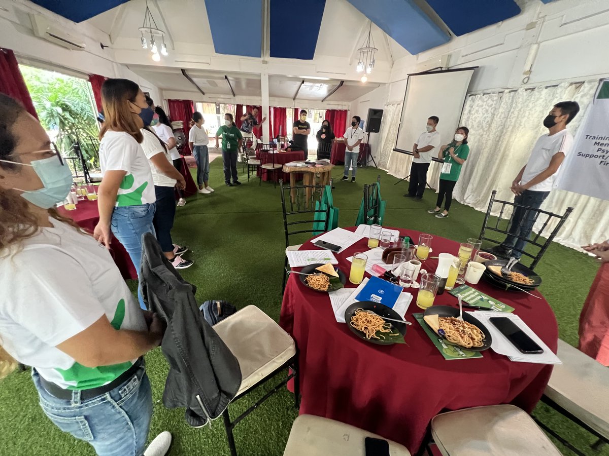 ChildFundPh's tweet photo. #ChildFund Philippines together with its community partners conducted a ToT on MHPSS in #PuertoPrincessa! The training equips community members with basic MHPSS/PFA principles, guidelines and tools for them to deliver psychosocial support for children and families in the area. https://t.co/D5ySHSKFek