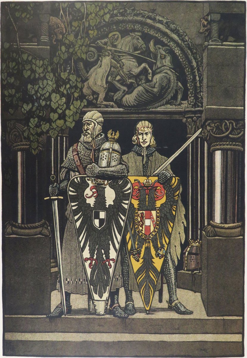 Maximilian Liebenwein (1869-1926) - last 2 from his WW1 sketchbooks, Poland and Ukraine