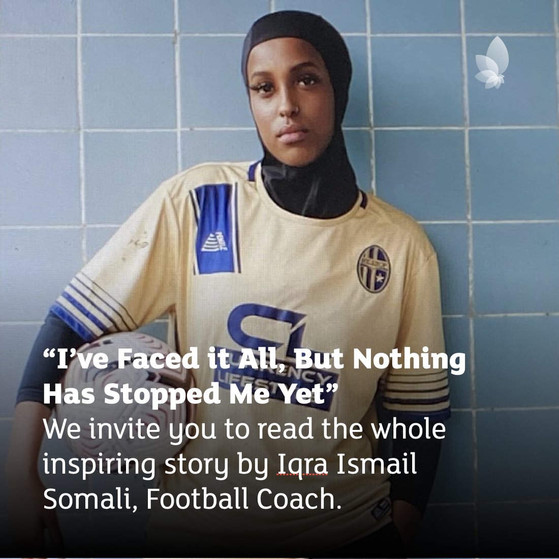 ExeltisM's tweet photo. Today we suggest to read this inspiring story by Somali Football Coach Iqra Ismail. Really powerful life experience.

https://t.co/5lrBbIZ21u 

via @VogueArabia 

#weareHealth #uae #mentalhealth #happiness 
#Globalpharma #InsudPharma #ExeltisMEA https://t.co/5KWbYNcOif