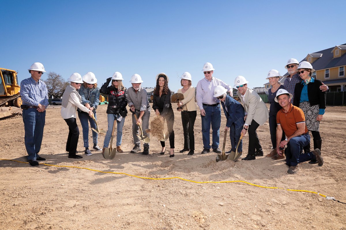 Best. Day. Ever. Construction on Harry's House has begun. #community #seniorhousing
