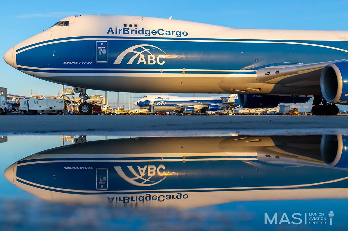 volgadneprgroup's tweet photo. Some wonderful photos of our ABC's fleet by our spotters 👍
#volgadnepr #волгаднепр #vd_окомпании #airbridgecargo #abc #atran #volgadneprgroup https://t.co/VxjYQ9Jsm6