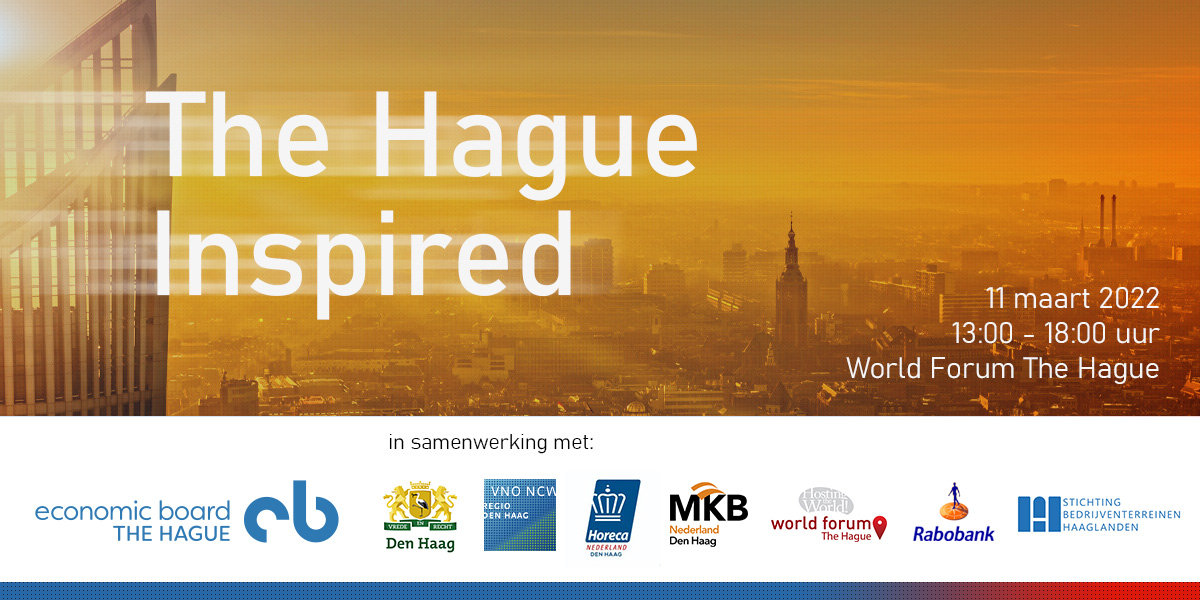Op vrijdag 11 maart 2022 organiseert de Economic Board The Hague het inspiratie- en netwerkevenement: The Hague Inspired in World Forum The Hague. Hét evenement voor ondernemend Den Haag.

Meer informatie en direct aanmelden kan via: economicboardthehague.org/nieuws/the-hag…