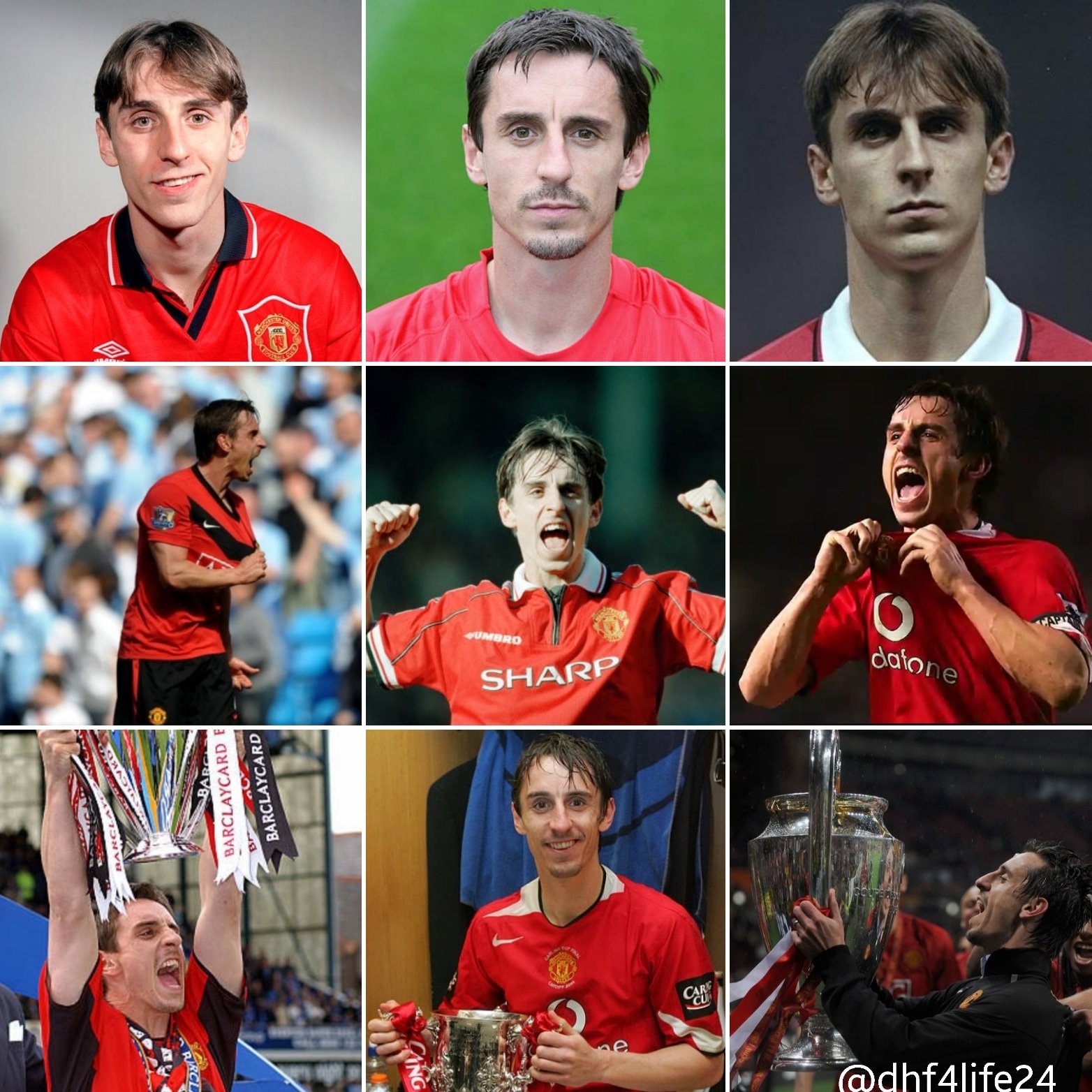 Happy 47th Birthday   on 18 February 2022 to Gary Neville - What a Player and LEGEND... 