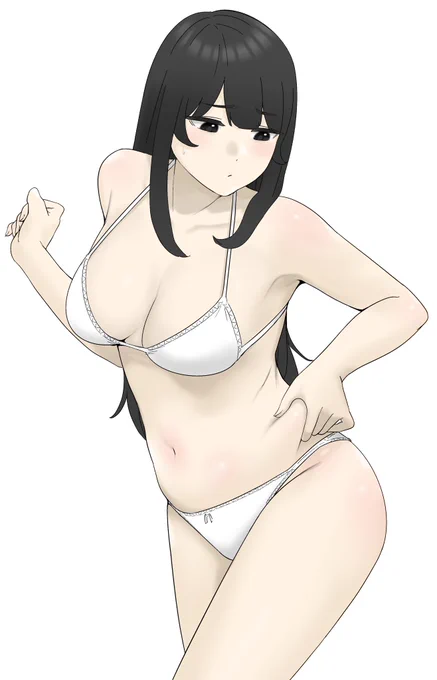 #くそ寒いので水着絵を貼る 