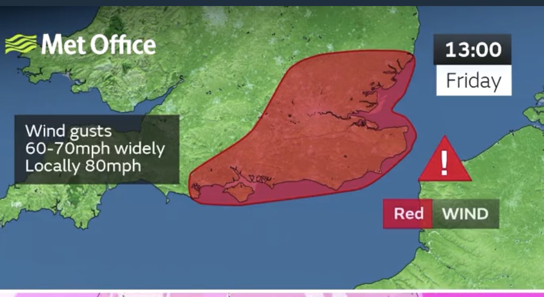 Friday 18th February. Due to today’s red weather warning, Fynn Valley Cafe Terrace will be closed all day today. Stay safe everyone 💨
