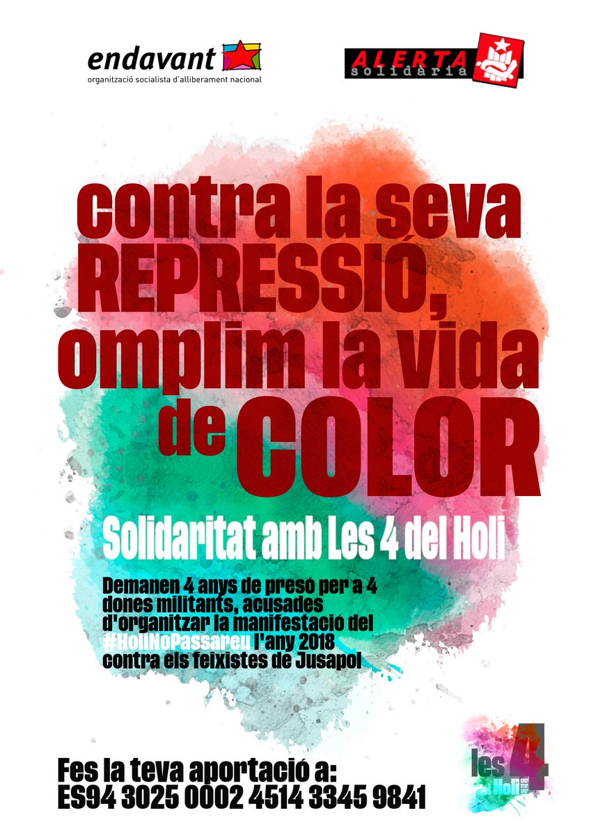 HOLI 1312 #HoliNoVauPassar tweet media