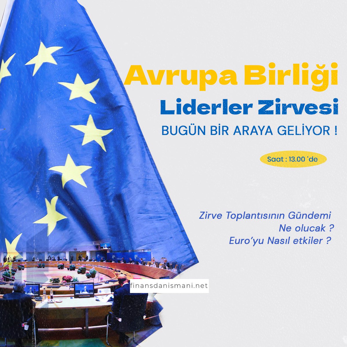 finansnet's tweet photo. 📢 Zirve Toplantısının Gündemi ne olucak – Euro’yu nasıl etkiler ? Toplantı sonrası zirve  bildirisinin Türkiye hakkındaki bölümü paylaşıldığında, sizlerle paylaşıyor olacağız  Takipte kalın.. -- @finansnet 
 #dolar #usdtl  #euro #ekonomi #haber #finans #sondakika https://t.co/eoamEW58Km