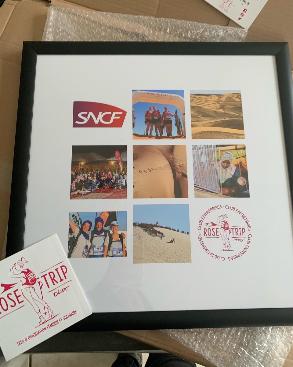 MRailtrek's tweet photo. Cette semaine nous avons eu la surprise de recevoir ce beau cadre
Il nous a replongé direct dans notre extraordinaire aventure marocaine.
MERCI du fond du cœur à toute l'équipe #Desertours
Nous sommes fières d’avoir été la première équipe à porter les couleurs de la SNCF.(1/2) https://t.co/4o7bepNmGC