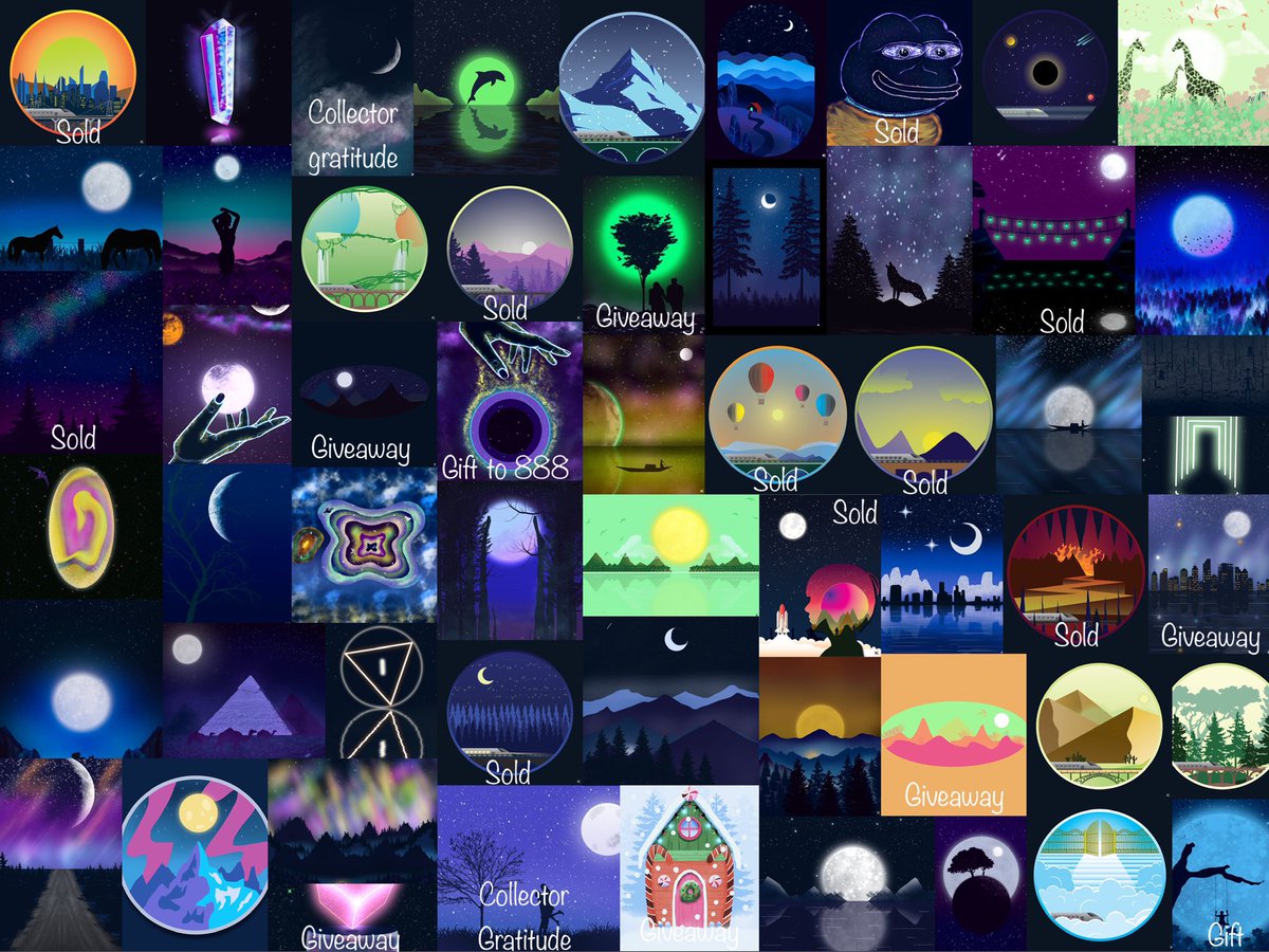 Keeverse Artworks 💙✨

🔸56 items 🥰
🔸Sold/giveaway: 20/56😍
🔸Volume Traded : 0.88 $ETH 🍻
🔸Price : 0.05 - 0.15 $ETH 🙂

Keeverse :

opensea.io/collection/kee…