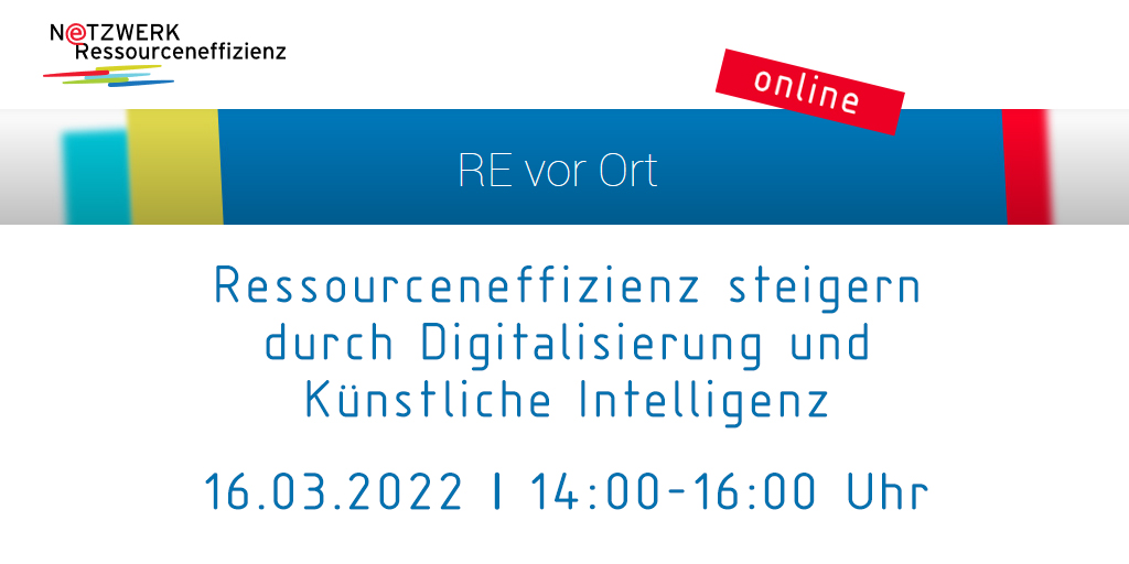 VDI_ZRE's tweet photo. In der #NeRess-Veranstaltung aus der Reihe „Ressourceneffizienz vor Ort“ wird am 16. März vorgestellt, wie #Digitalisierung und #KI ermöglichen, natürliche #Ressourcen im #Unternehmen zu sparen.
In Kooperation mit @IHK_Mainfranken. 

Infos &amp; Anmeldung 👉https://t.co/QwKFJglqpi https://t.co/056bpYr6cD