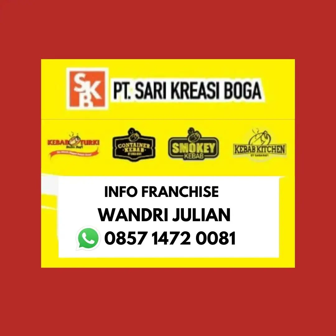 Yuk Bermitra Bersama Baba Rafi, Tipe Container Kebab By Baba Rafi Full Paket 300jt. Informasi Lebih Lanjut Hubungi : wa.me/6285714720081 🙏😊