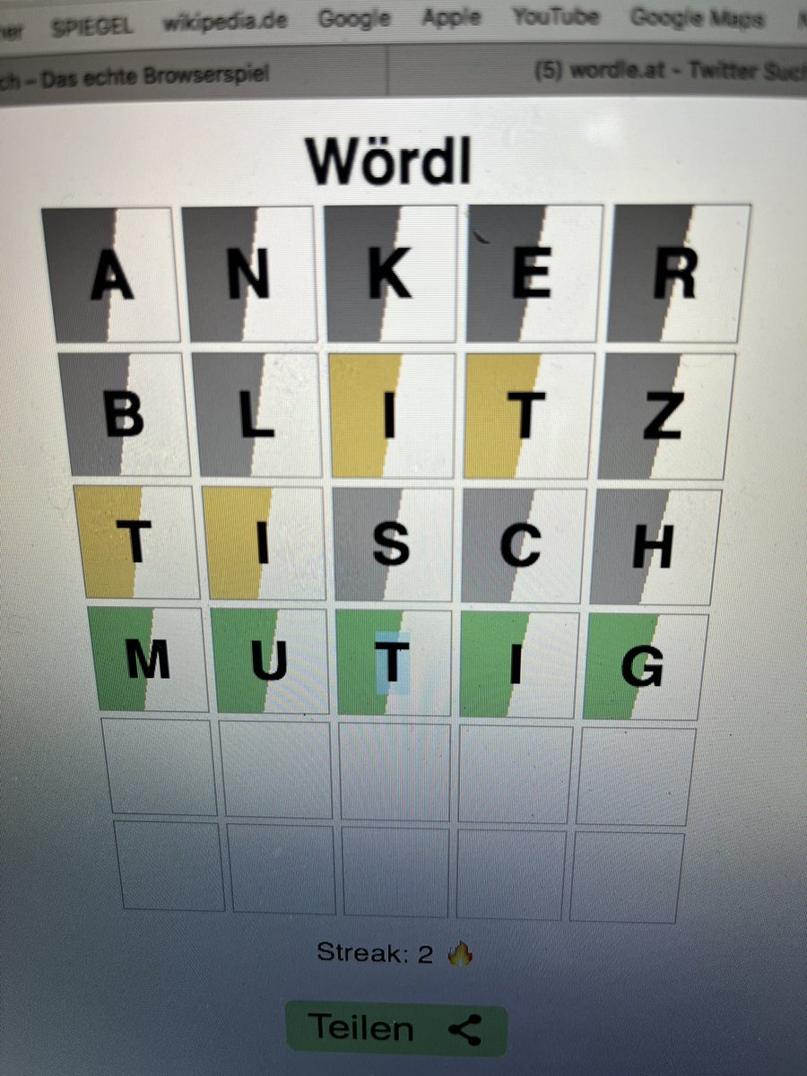 Hiiiilfe! Wie ändere ich das 

<a href="/wordle/">wordle</a>.at

Achtung Spoiler!!!