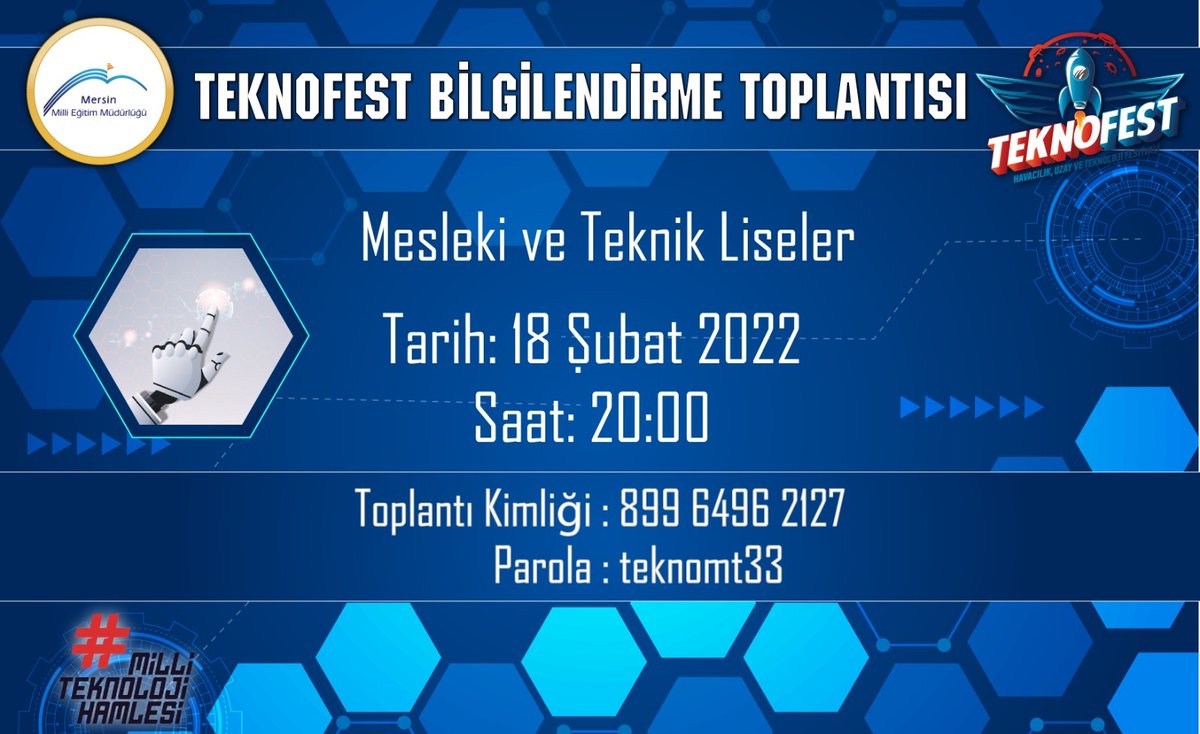 Mesleki ve Teknik Liseleri bekliyoruz...
<a href="/tcmeb/">Millî Eğitim Bakanlığı</a> 
<a href="/teknofest/">TEKNOFEST</a>
<a href="/Selcuk/">Selçuk Bayraktar</a>
<a href="/MersinMEM/">Mersin İl Millî Eğitim Müdürlüğü</a>
<a href="/AdemKoca46/">Adem Koca</a>
<a href="/MersinMEM_ARGE/">Mersin MEM AR-GE</a>
