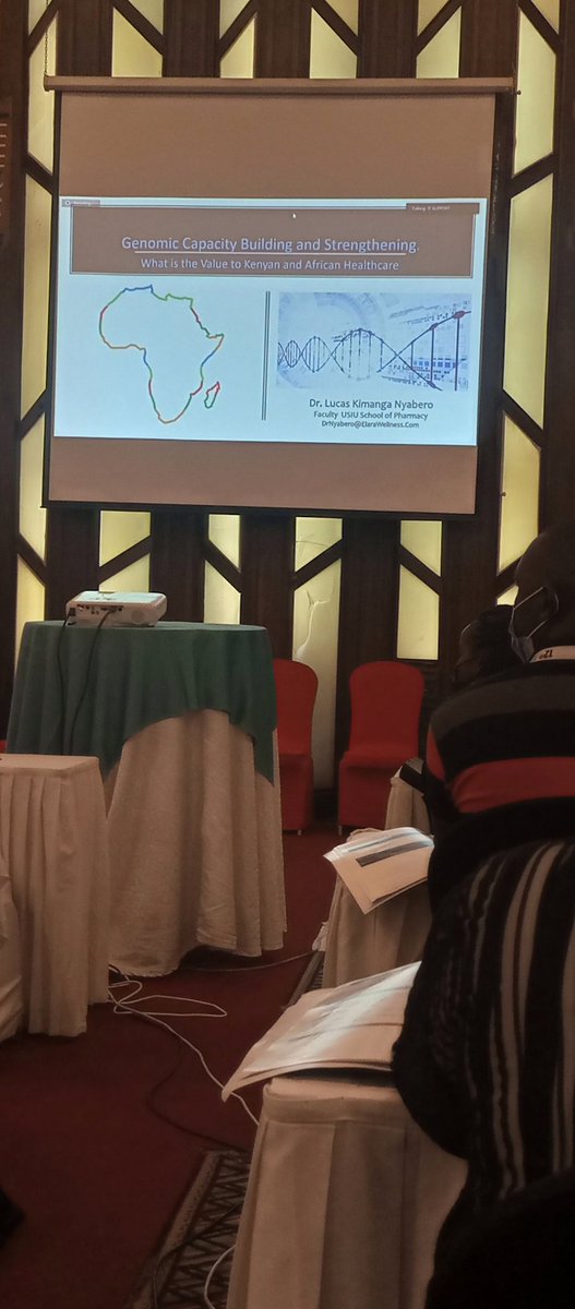 q_enyua's tweet photo. #KASHConference2022 the probability genetic predisposition of illness and how to curb that. @KEMRI_Kenya @MOH_Kenya https://t.co/93sMLHtJd5