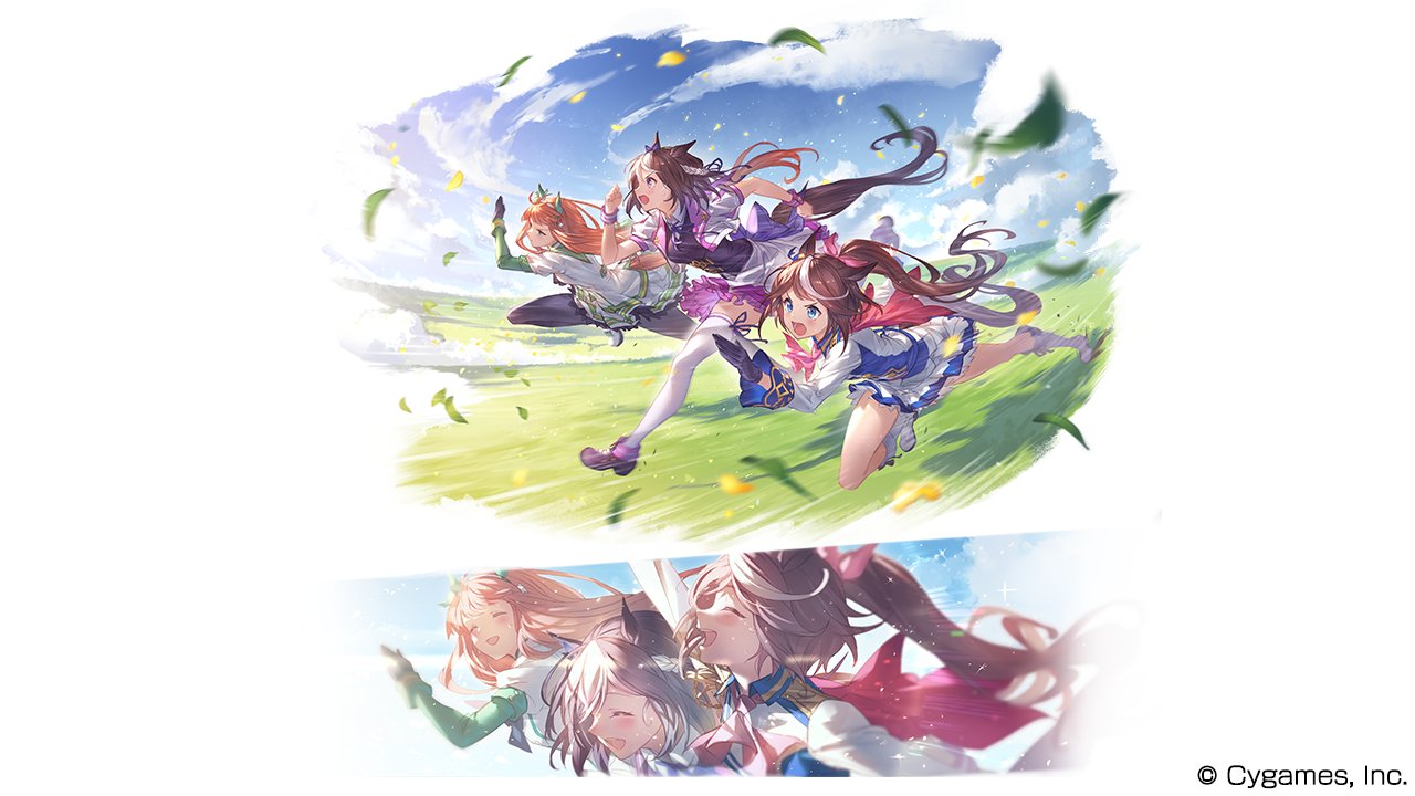グランブルーファンタジー グランブルーファンタジー コラボイベントに登場する スペシャルウィーク サイレンススズカ トウカイテイオー の上限解放後のイラストをご紹介 果たしてウマ娘たちは無事に空の試練をクリアし元の世界に戻れるのか イベント