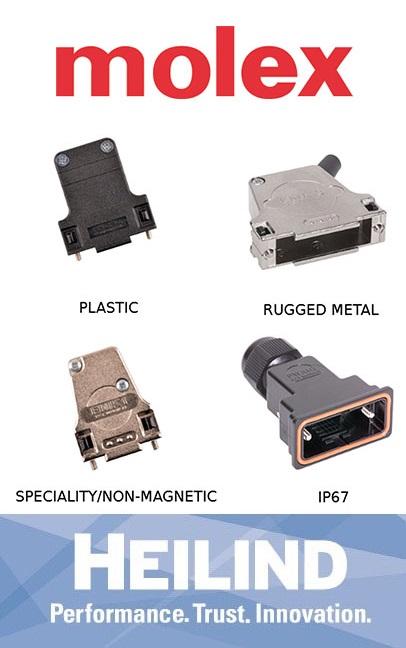 heilindeurope's tweet photo. FCT plastic #Backshells for D-Sub #Connectors from @MolexConnectors are available with either straight or angled #cable outlet #orientations along with #shielded (metalized) and #nonmagnetic options. Find out more about all FCT Backshells https://t.co/EtwWYwN42S https://t.co/SDAoO4edpM