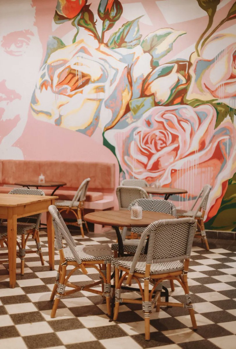 Red_Lifestyle's tweet photo. Attention, foodies! 💗
The perennial pink paradise that is #MrPinks has opened in @BaywestmallPE. If you’re on the hunt for your next coffee date, look no further than this picture-perfect café, deli and cake shop. The décor you’ll discover is as sumptuous as the food 🍰 https://t.co/Kz9ER7pjoW