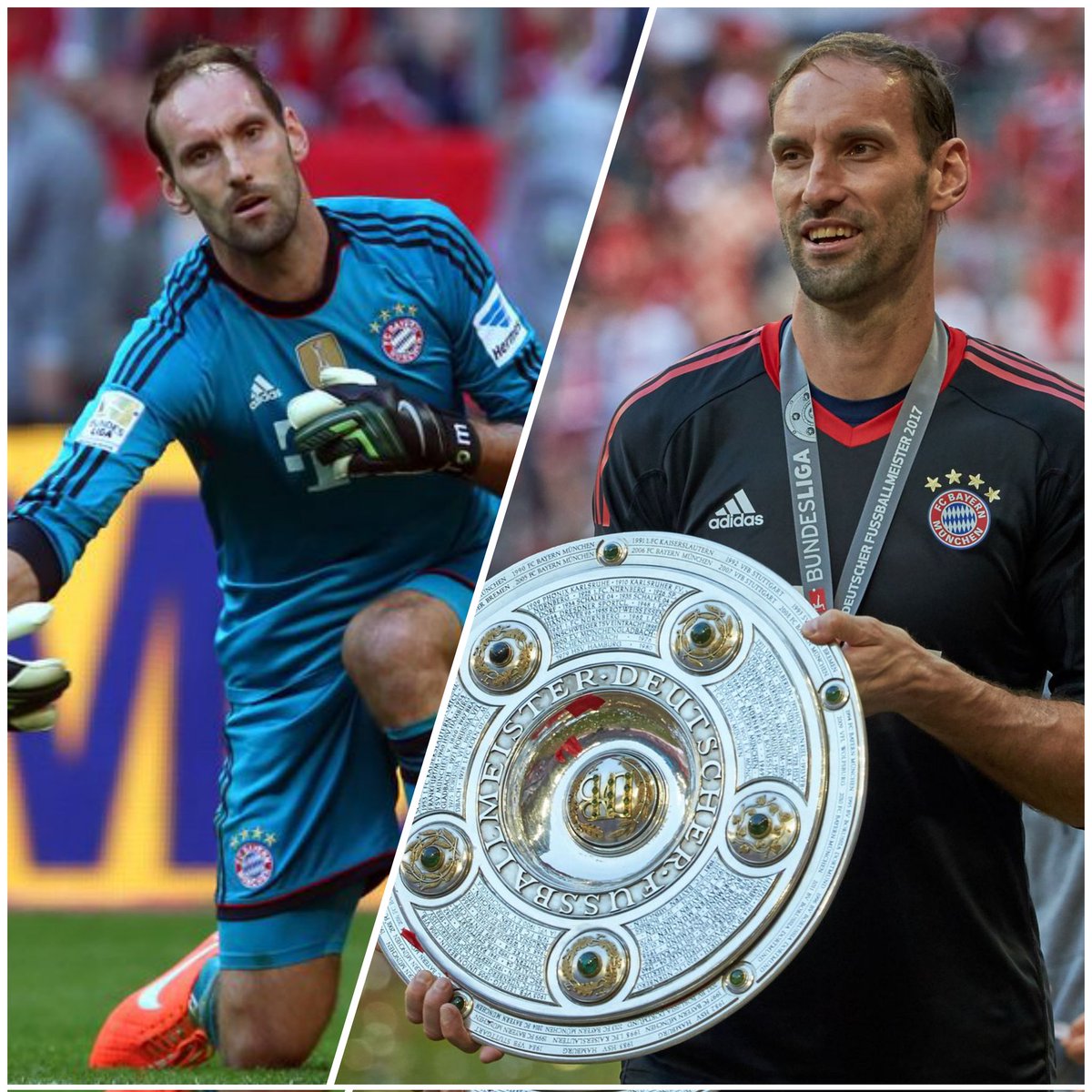 Saker_felix1's tweet image. هل تعلم ان هذا الحارس فاز ببطولات اكثر من عدد مباراياته مع البايرن 👑