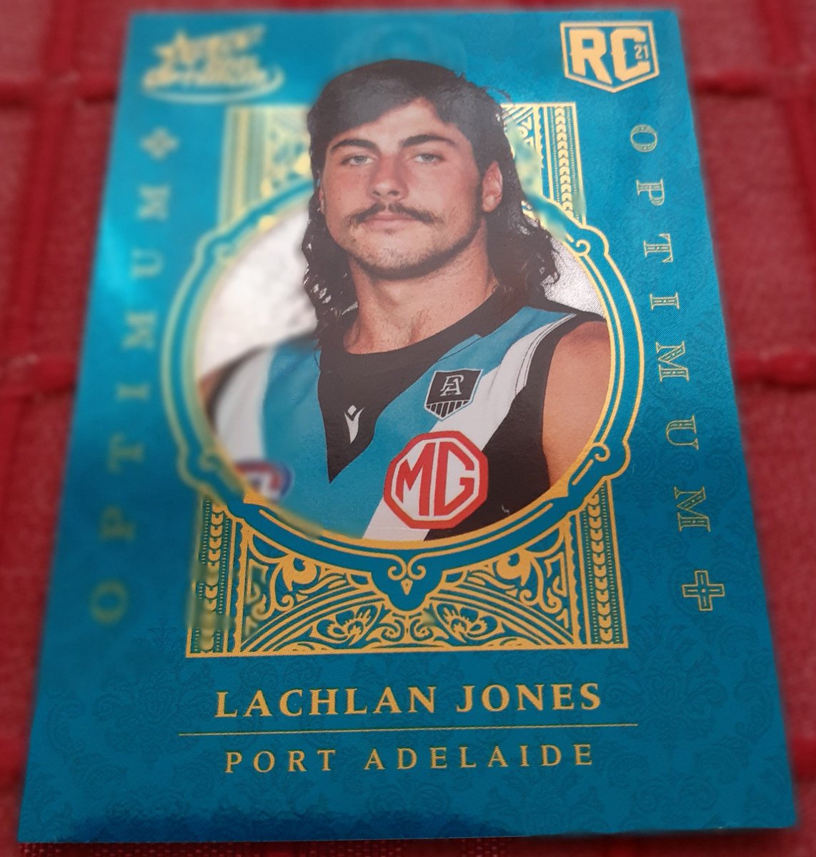 2021 Lachlan Jones AFL Select Optimum Parallel Card. (349 of 455) https://t.co/9jMOpB8ZOj