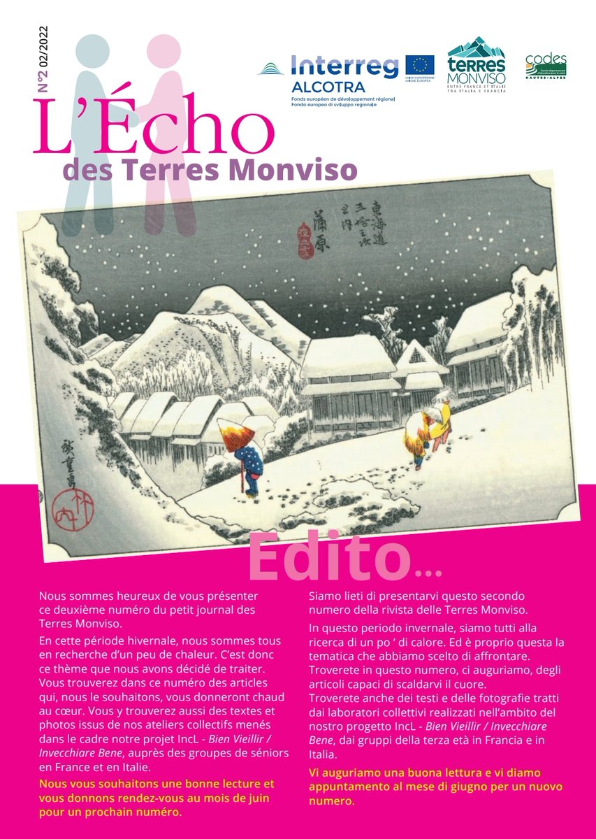 CoDES_05's tweet photo. #VendrediLecture Rdv sur notre site internet pour retrouver les nouveaux numéros du :
-  Journal Ratatouille et Cabrioles (parents et enfants de 3-6 ans) https://t.co/EIn4mT41DV 
- L'Echo des Terres Monviso (seniors) https://t.co/mmxAAAoghZ https://t.co/2aIGalyTpo