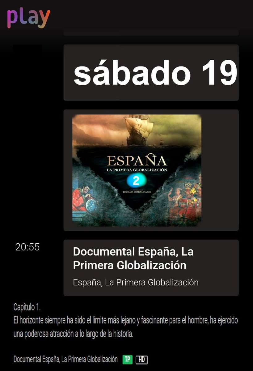 Amigos:

Recordarles que mañana sábado 19, a las 20:55, podrán ver la versión de 60 minutos de 'España, la @1aGlobalizacion' en La2. De verdad.

Sería bonito ser el programa más visto del día.

🇪🇸 🌎