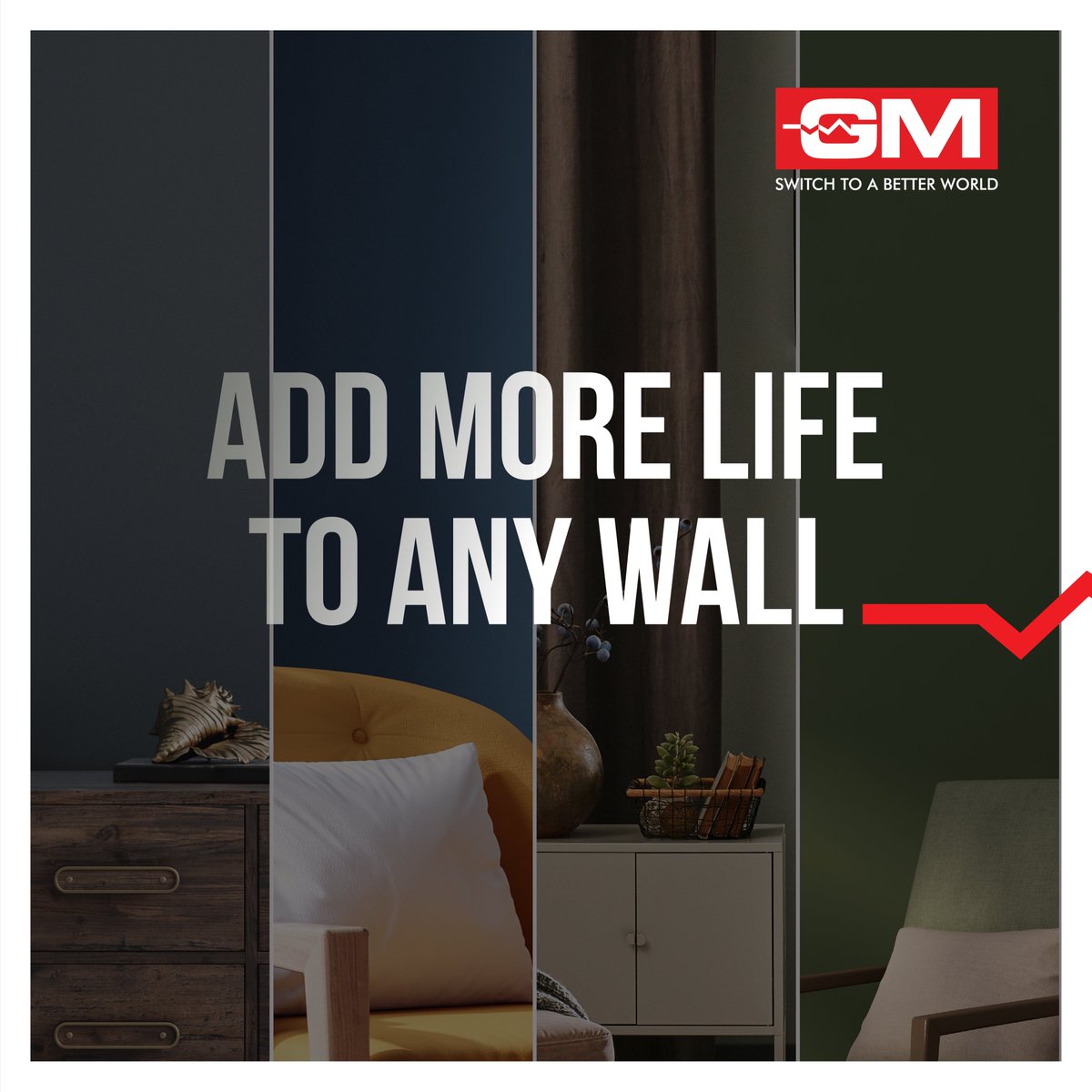 GMModular's tweet photo. Glam up your walls with a wide and stylish range of coloured Crystalline Switch Plates by #GMModular! #Crystalline #SwitchPlates #CoverPlates #SwitchToAColourfulWorld #SwitchToABetterWorld https://t.co/tdfVE5RGbZ