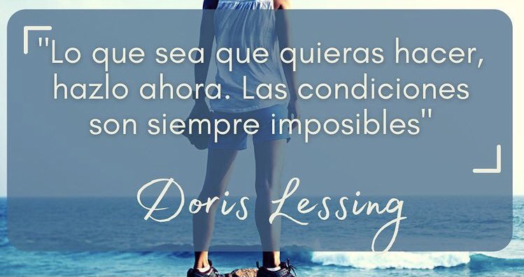 AHORA ES EL MOMENTO #leer #escribir #vivir #soñar