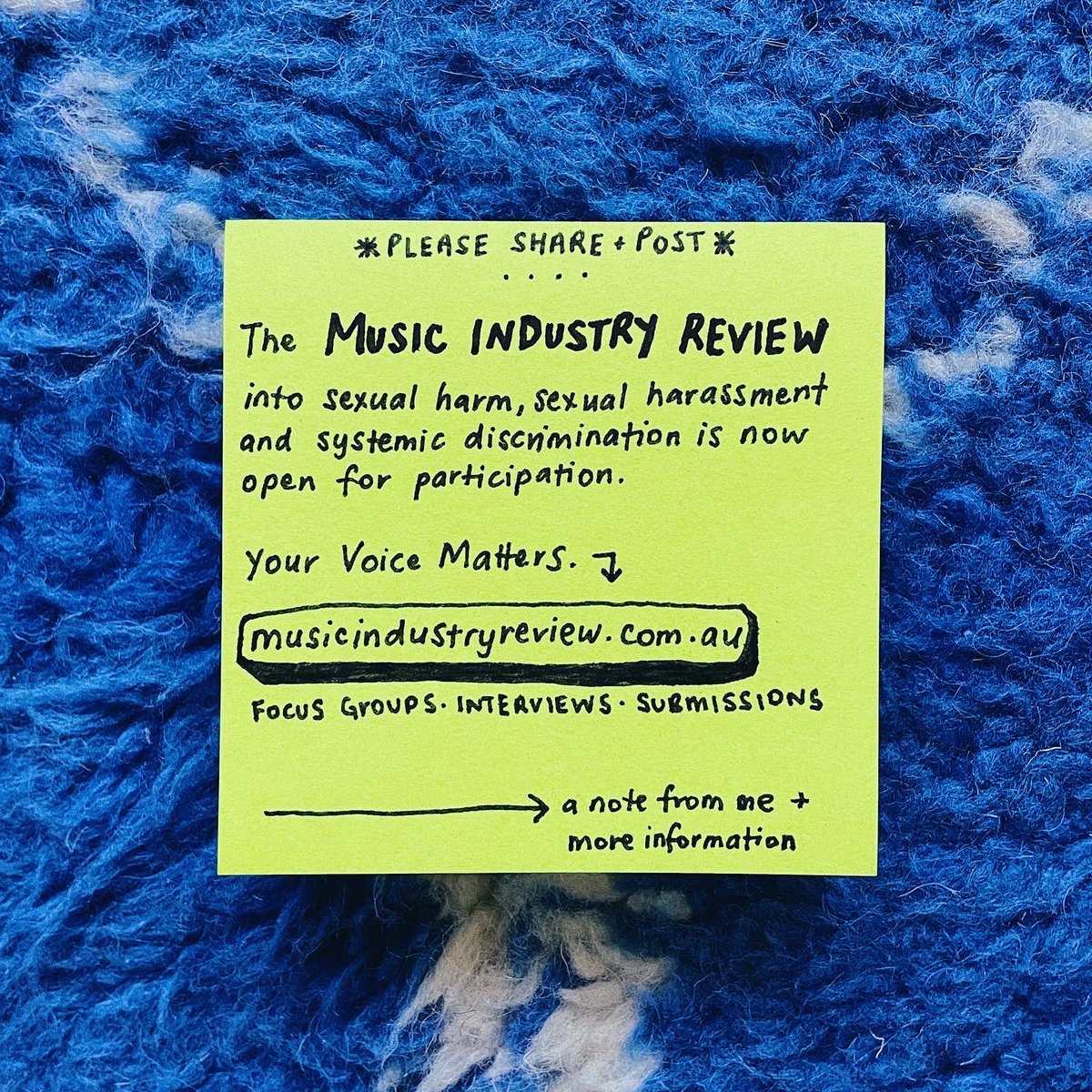 JaguarJonze's tweet photo. The Music Industry Review is now open for participation. Please read my thoughts and add your voice. - RT &amp; share #musicindustryreview 

https://t.co/6LsOuvWvIU https://t.co/BMVQ9lzdL8