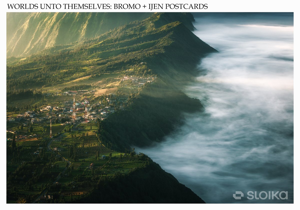 GM Fam! I'm happy to announce that my series, "Worlds Unto Themselves: Bromo + Ijen Postcards", will be dropped on February 26th, 11AM CET (6:00PM GMT+8), on <a href="/sloikaxyz/">Sloika.xyz</a>.

Help spread the word. RT/QT is much appreciated. Thank you!

#nftphotography #NFTphotograph #NFTCommunity