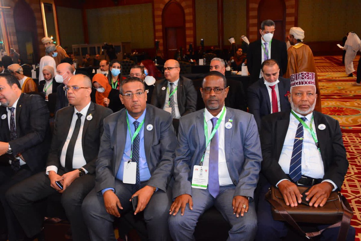 ANDjibouti's tweet photo. #ANDJ
Le président de l'Assemblee Nationale et la délégation qui l'accompagne ont pris part aux travaux de la 32ème Conférence de l'Union interparlementaire arabe (UIPA) du 17 au 18 février au Caire (Egypte). https://t.co/vzQYM1Wy0q