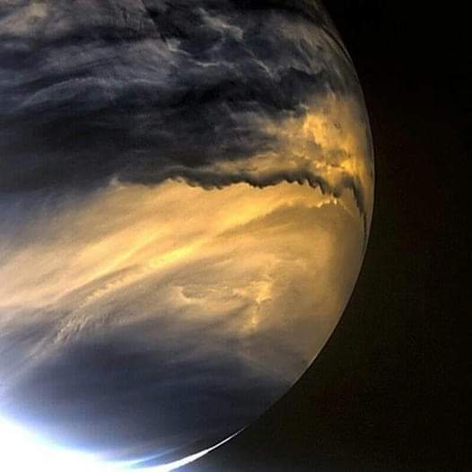 🔭NASA tarafından Venüs'ün şimdiye kadar çekilmiş en net görüntüsü.