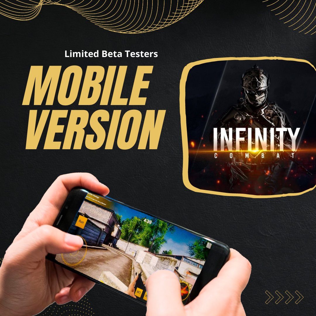 🎮 Want to be a beta tester for the Android mobile version of Infinity Combat?

Join our Telegram to know how participate! 

Link in bio.