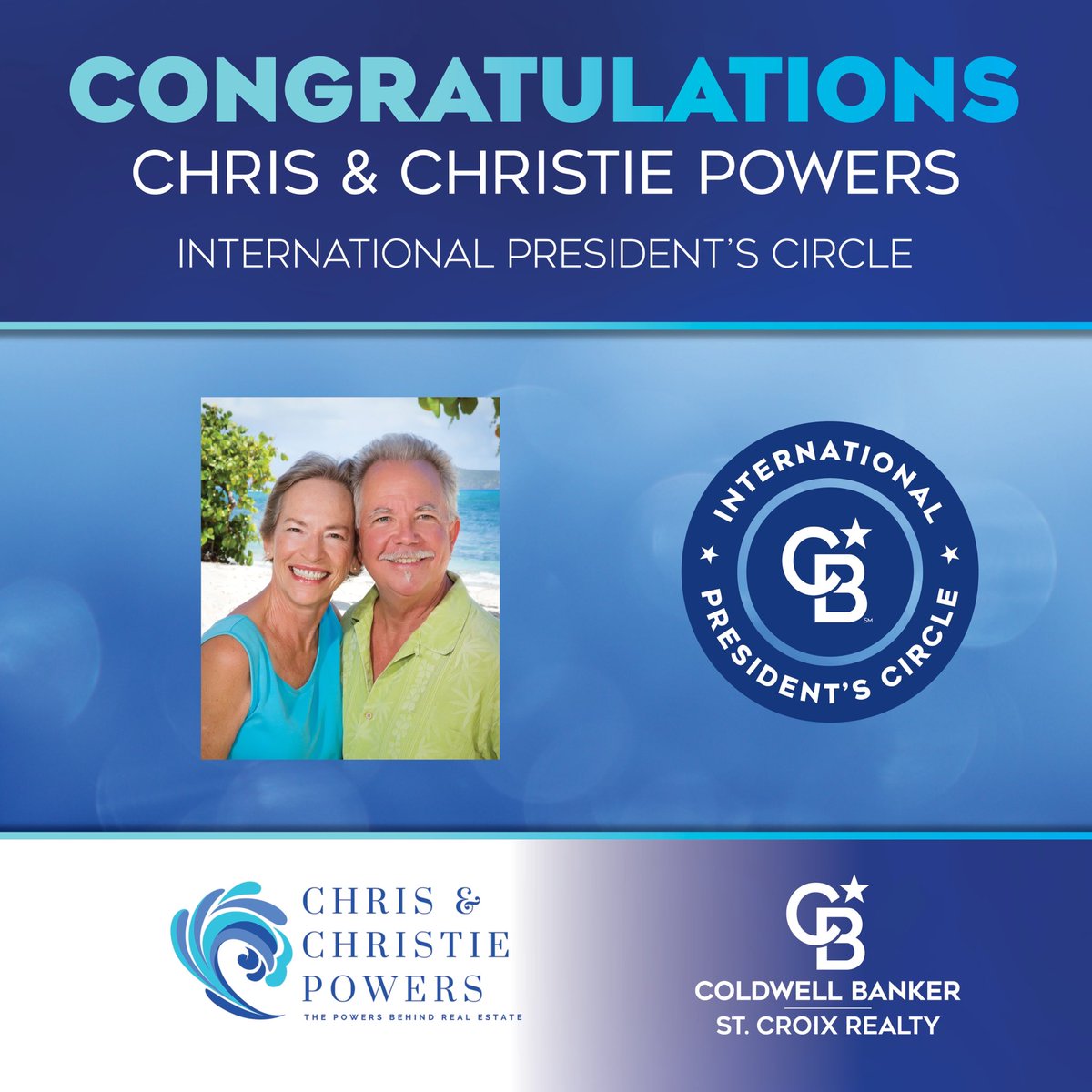 CBStCroixRealty's tweet photo. Congratulations, @STXChrisRealtor ✨ 2021 International President’s Circle ❤️ #ColdwellBanker #Realtor #StCroix #USVI #Caribbean https://t.co/yINWPP772w