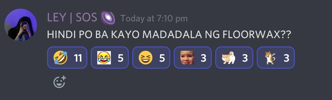 btchley's tweet photo. SURE NA BA??? DALA AKO SAMPONG FLOOR WAX @erksos @juliesos_ #SOSFAM @shadesofshadowg 😃😃
EVICTION NIGHT IS ON! HAHAHHAH https://t.co/y08gjSjKZH