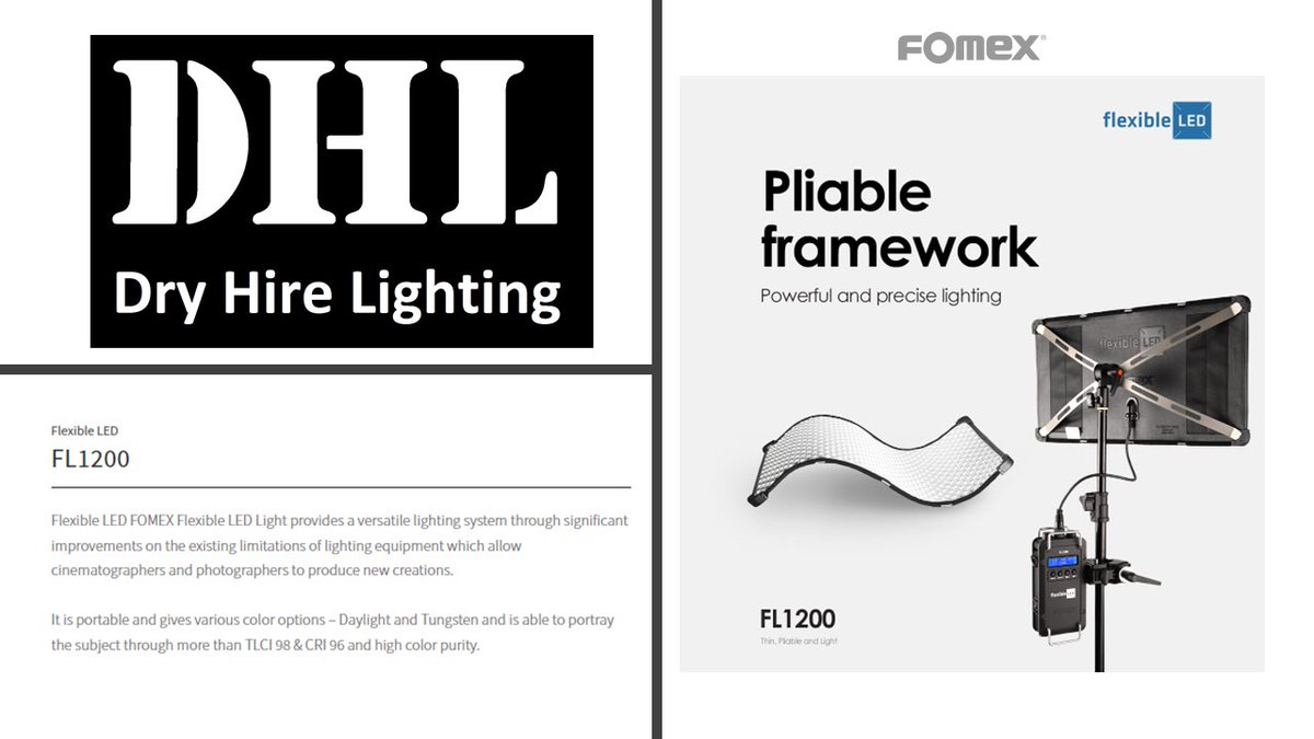 Stock update! Fomex FL-1200 now in stock <a href="/DryHireLighting/">Dry Hire Lighting</a> 
#LightingSolutions #filmproduction #TvLife #fomex